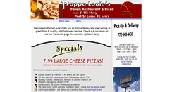 Desktop Screenshot of pappalouiespsl.com